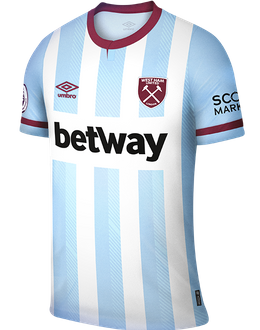 West Ham away shirt, 2021/22