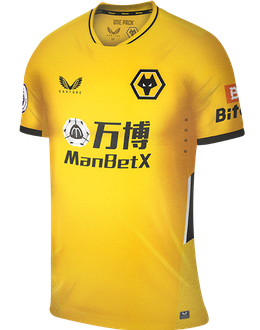 Wolves home shirt, 2021/22